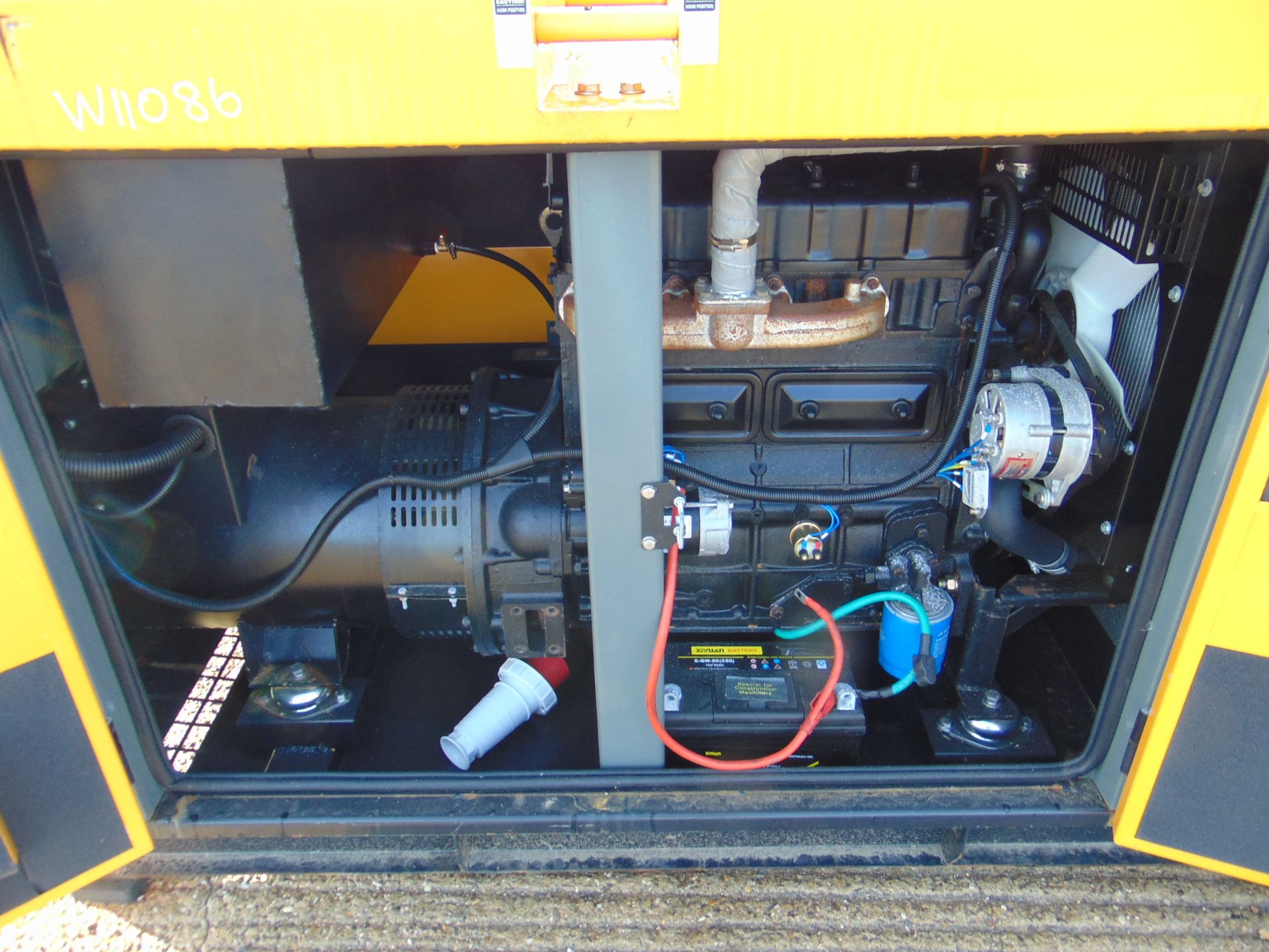 2020 UNISSUED 60 KVA 3 Phase Silent Diesel Generator Set - Image 14 of 17