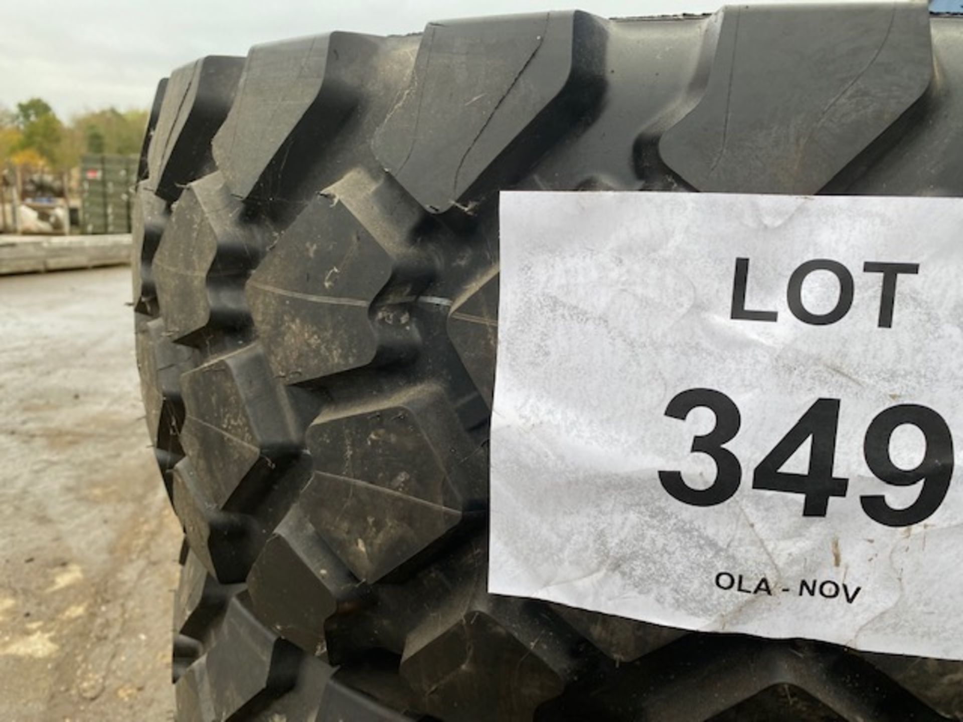 Unused Michelin XZL 335/80R20 tyres - Image 4 of 7