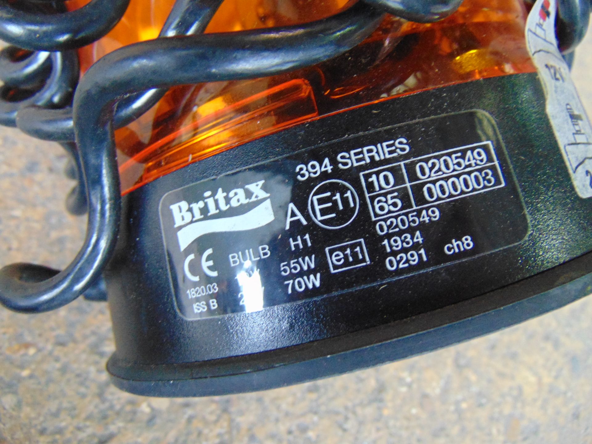 2 x Britax 394 Magnetic 12v Amber Rotating Beacons - Image 4 of 4
