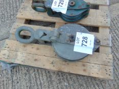 HD FV Recovery Winching Snatch Block Unissued as shown