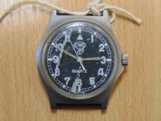 CWC 0552 RM/ NAVY ISSUE SERVICE WATCH DATE 1989 - GLASS SCRATCHED