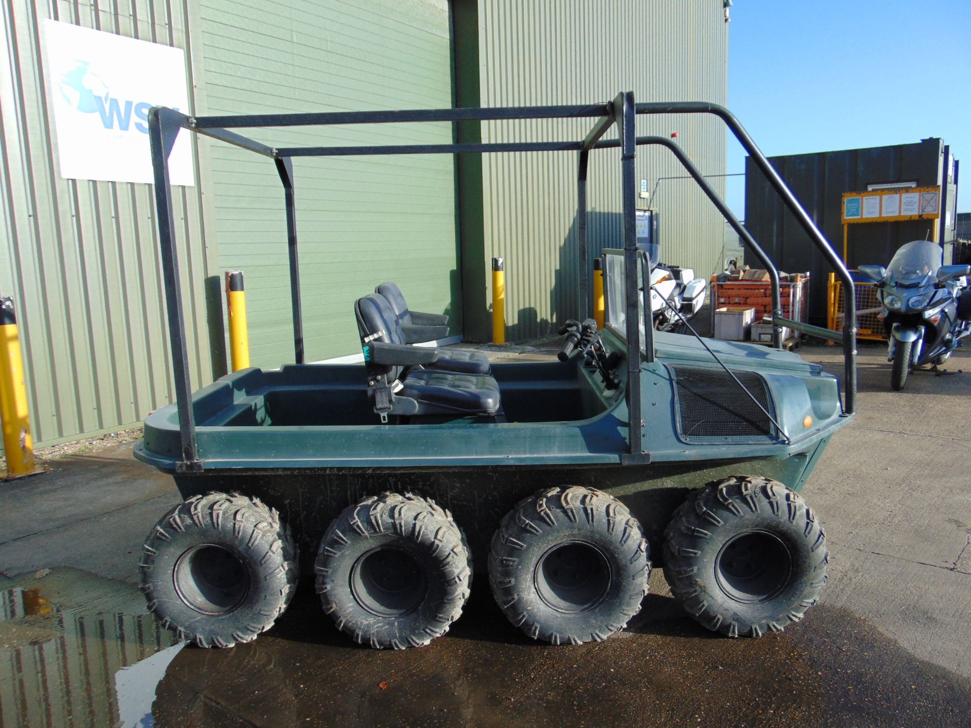 Amphibious 8x8 ATV C/W Winch & ROPS ONLY 104 HOURS! - Image 8 of 17