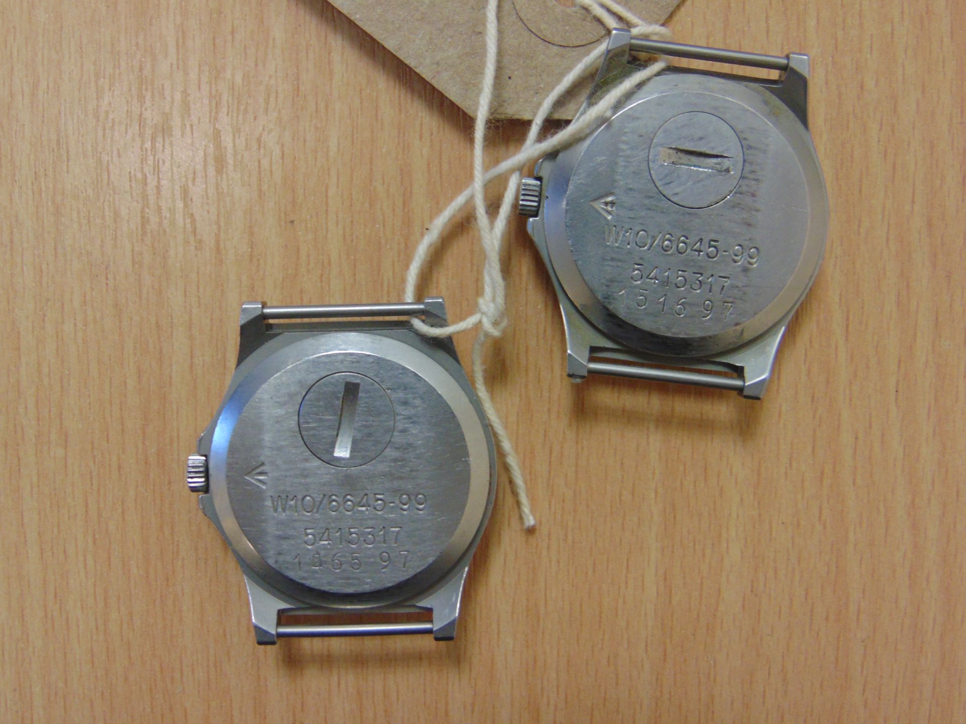 2X CWC W10 SERVICE WATCHES NATO NUMBERS DATE 1997 - Image 2 of 9