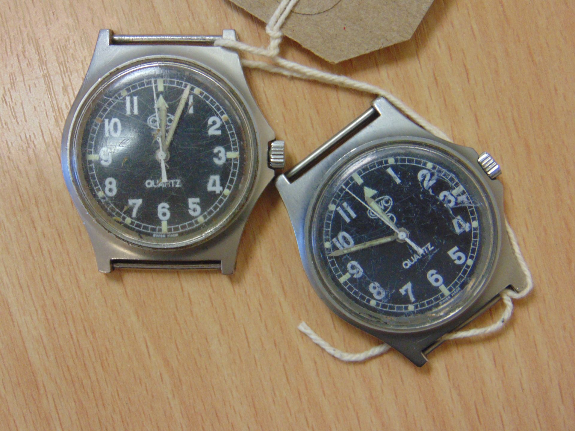 2X CWC SERVICE WATCHES 1X 0552 RN/MARINES 1X W10 DATE 1990/1998 - Image 2 of 8