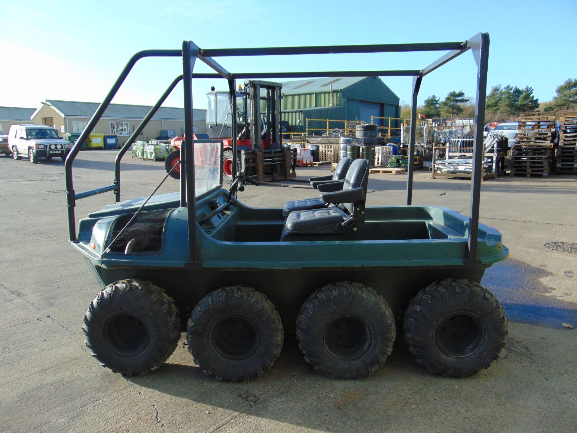 Amphibious 8x8 ATV C/W Winch & ROPS ONLY 104 HOURS! - Image 4 of 17