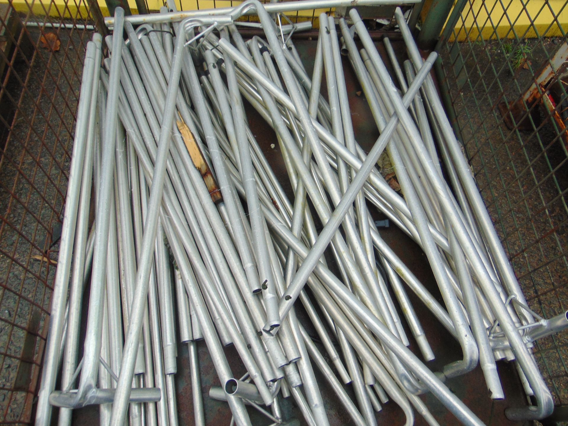 Approx 50 Alluminium Tent Poles as shown