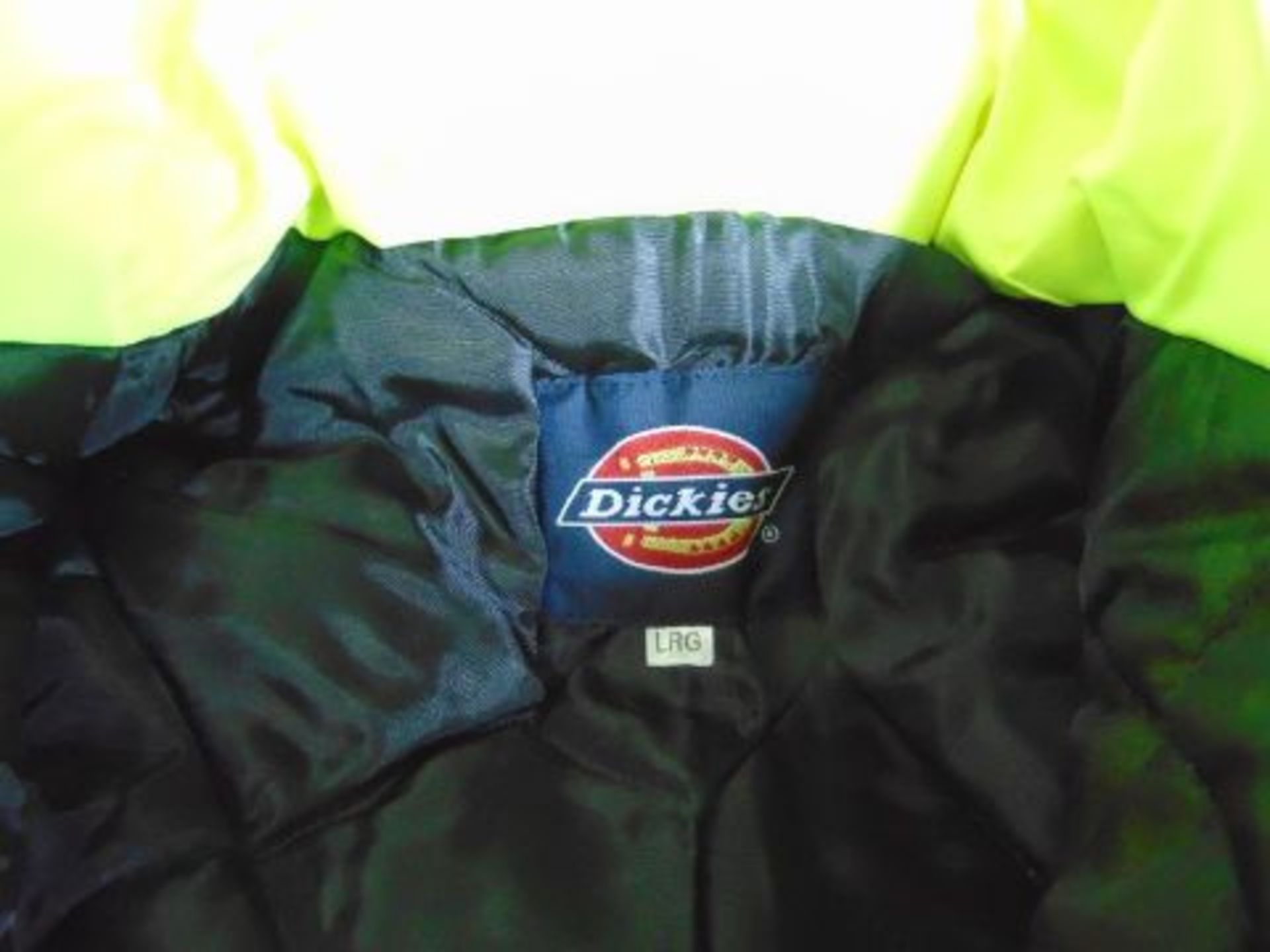 Dickies Waterproof Hi-Viz JacketSize EXTRA LARGE - Image 2 of 3