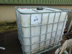 1000 Litre IBC Containers as shown