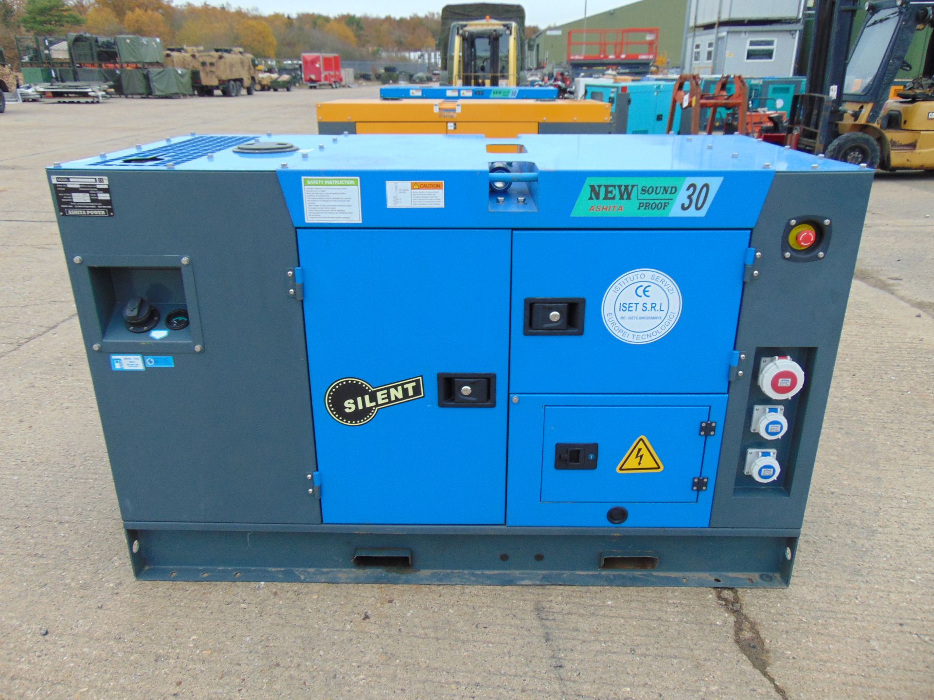 2020 UNISSUED 30 KVA 3 Phase Silent Diesel Generator Set