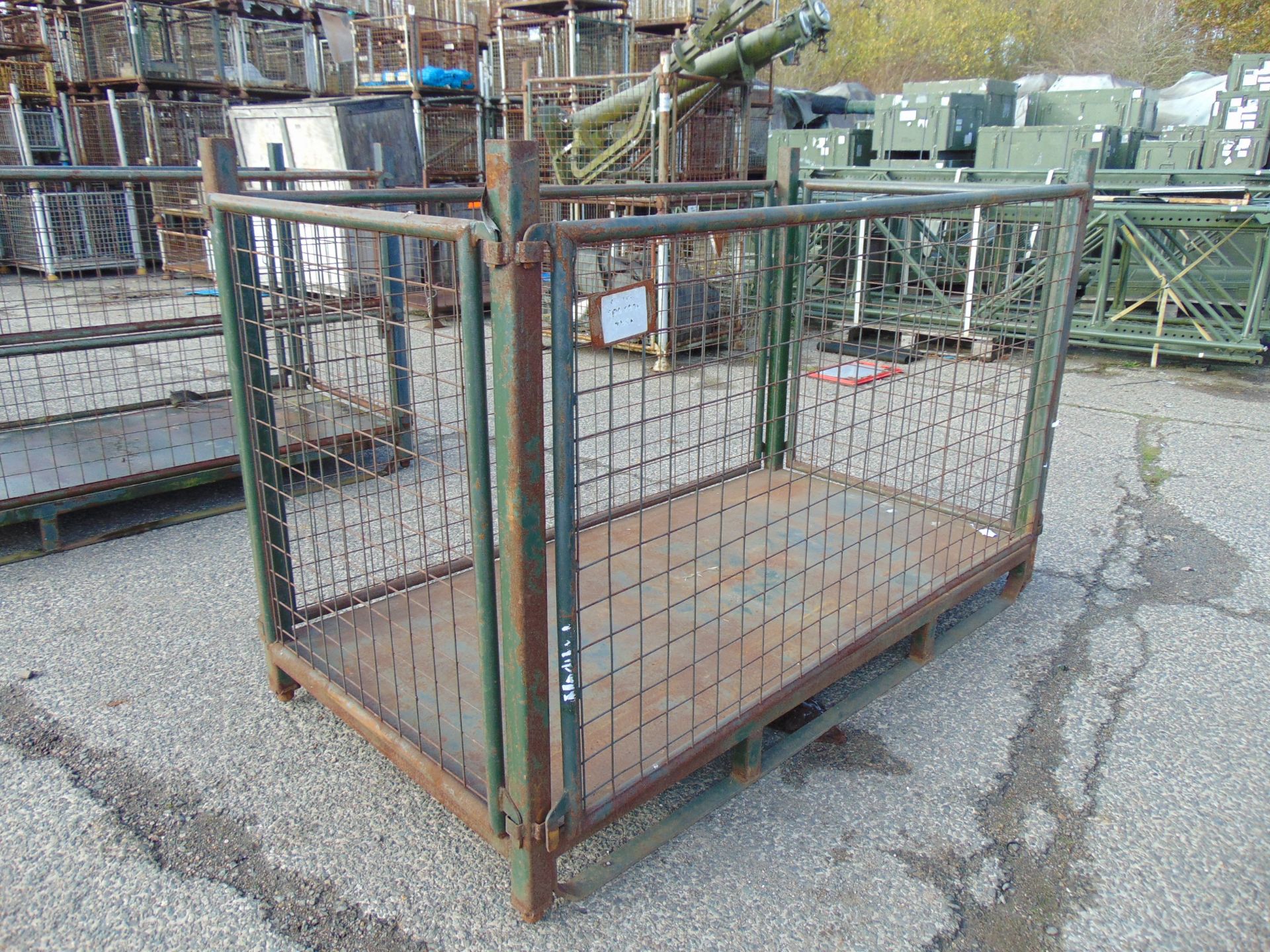 Heavy Duty Metal Stackable Stillage / Post Pallet