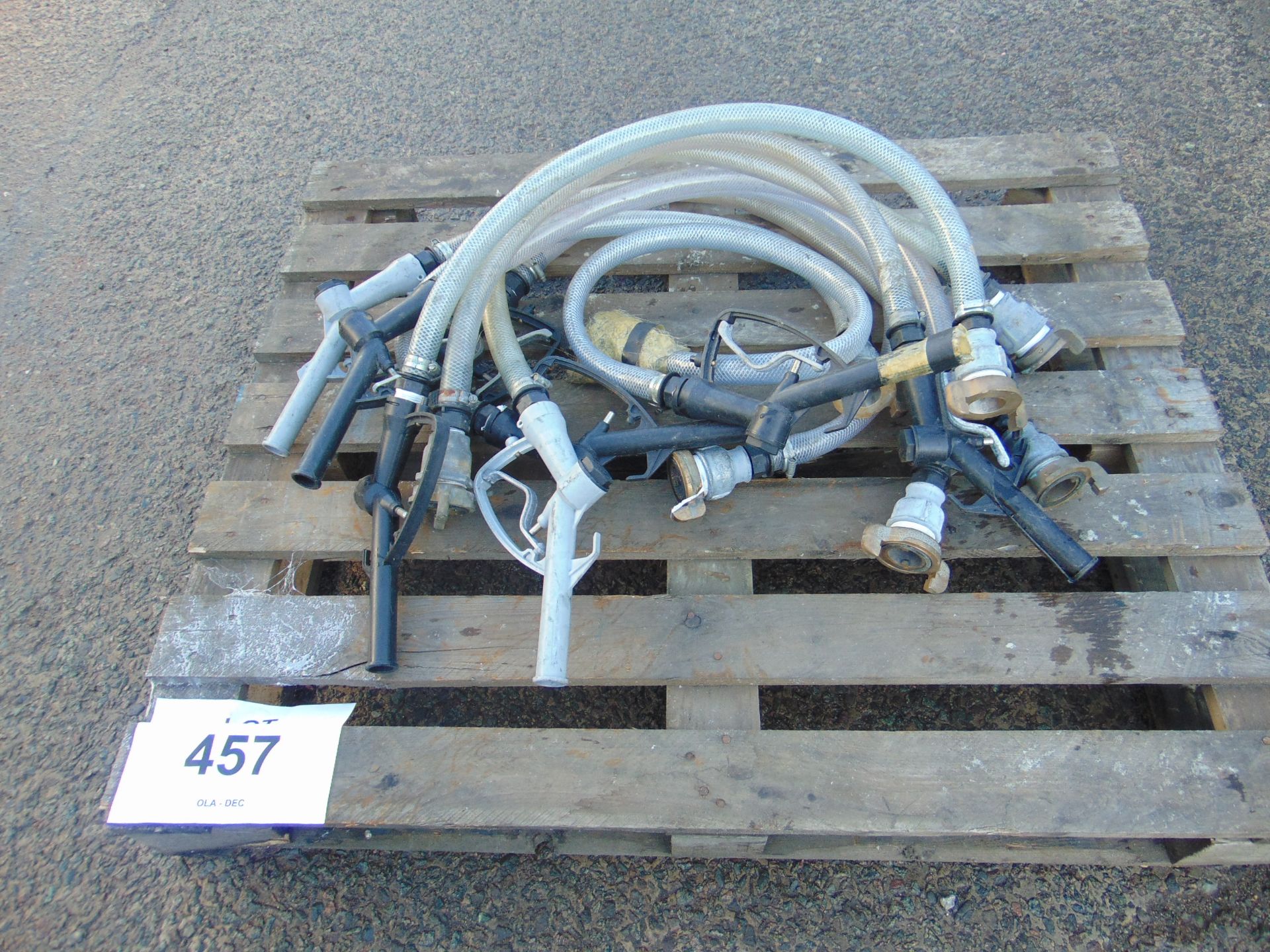 8 x Refuelling Hose c/w Nozle as shown - Image 2 of 2