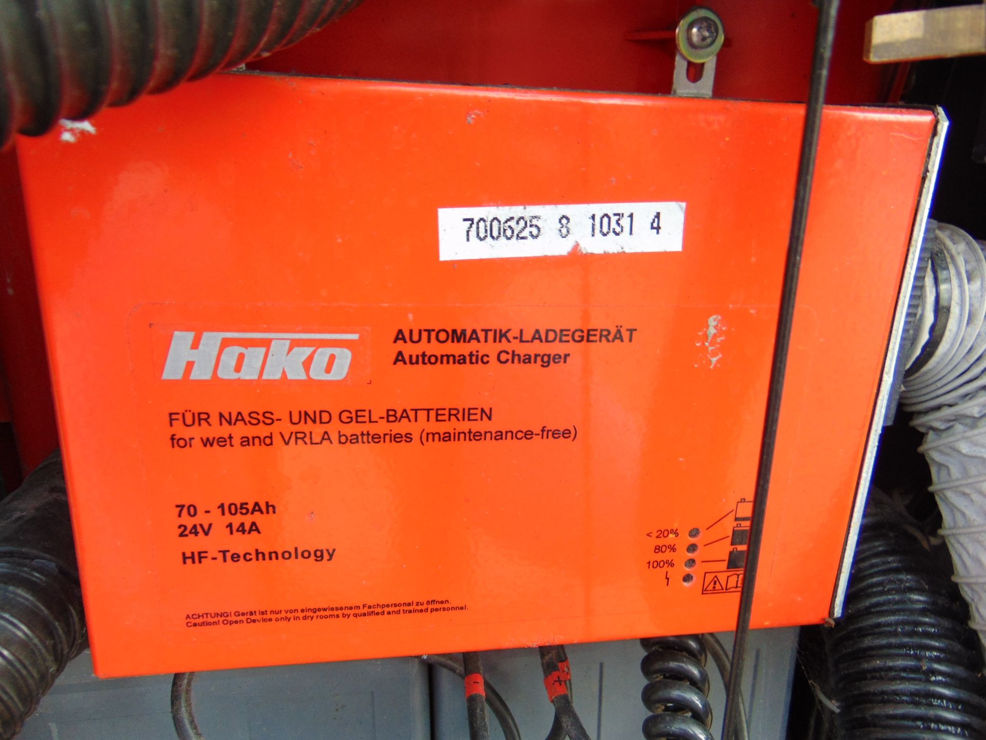 Hako Hakomatic E/B 450/530 Walk Behind Floor Scrubber - Image 8 of 9