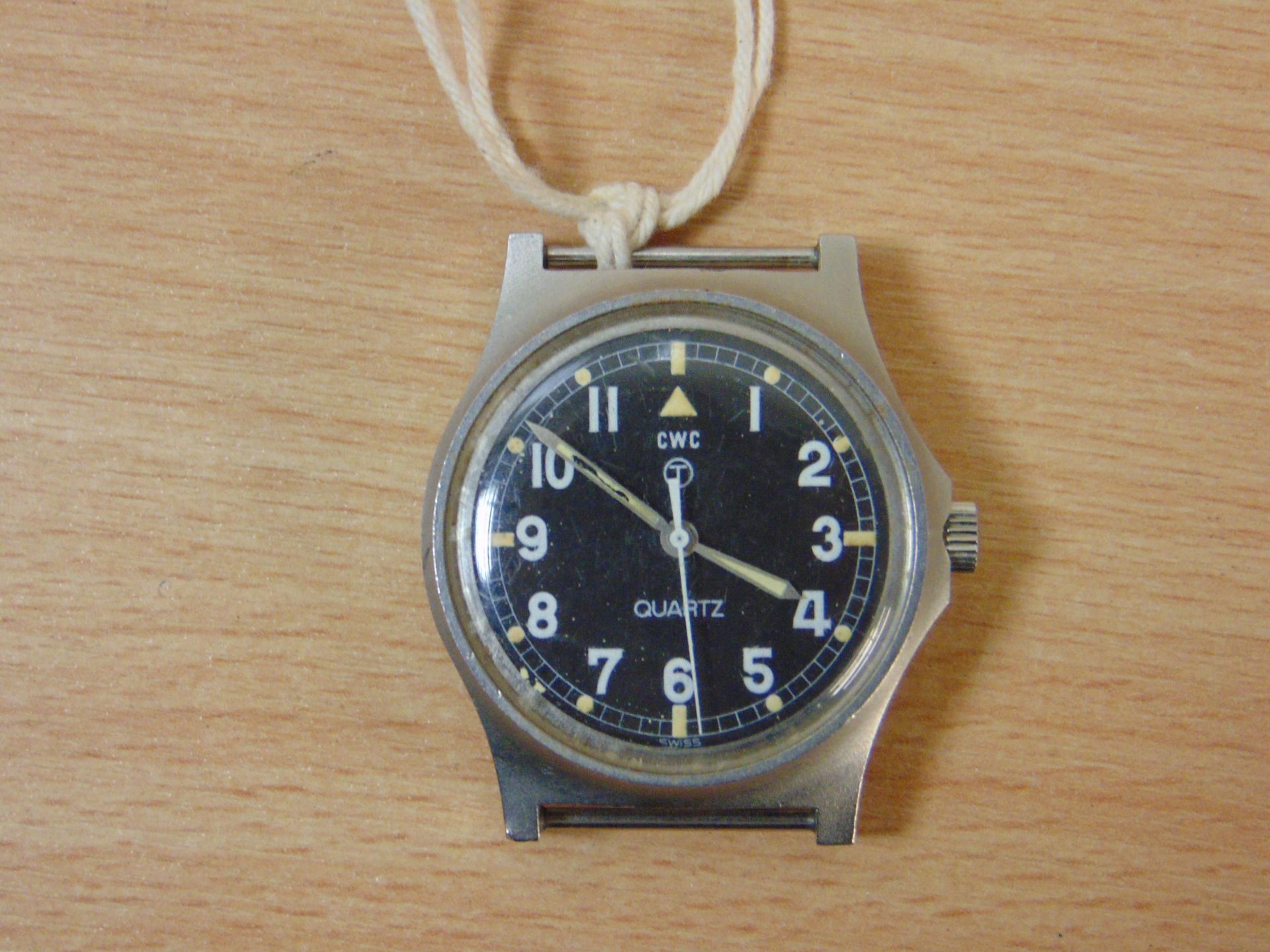 VERY RARE CWC FAT BOY SERVICE WATCH NATO NUMBERS BROAD ARROW DATED 1980. - Image 2 of 6