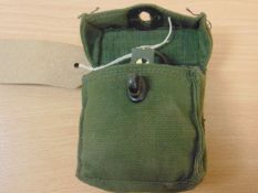 STANLEY- LONDON BRITISH ARMY PRISMATIC COMPASS IN POUCH ** UNISSUED**