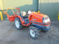 Kubota Aste A-175 4WD Compact Tractor c/w Rotovator ONLY 1,312 HOURS!