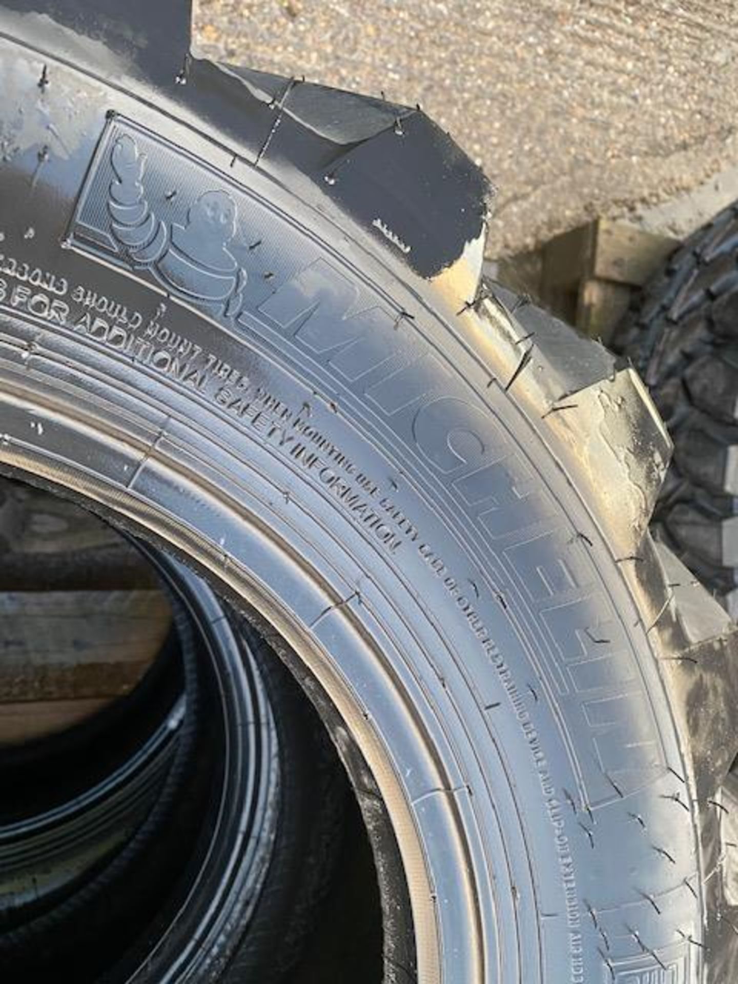 4 x Michelin 280/80-18 Power CL tyres, unused, suitable for mini JCB telehandler etc - Image 8 of 8