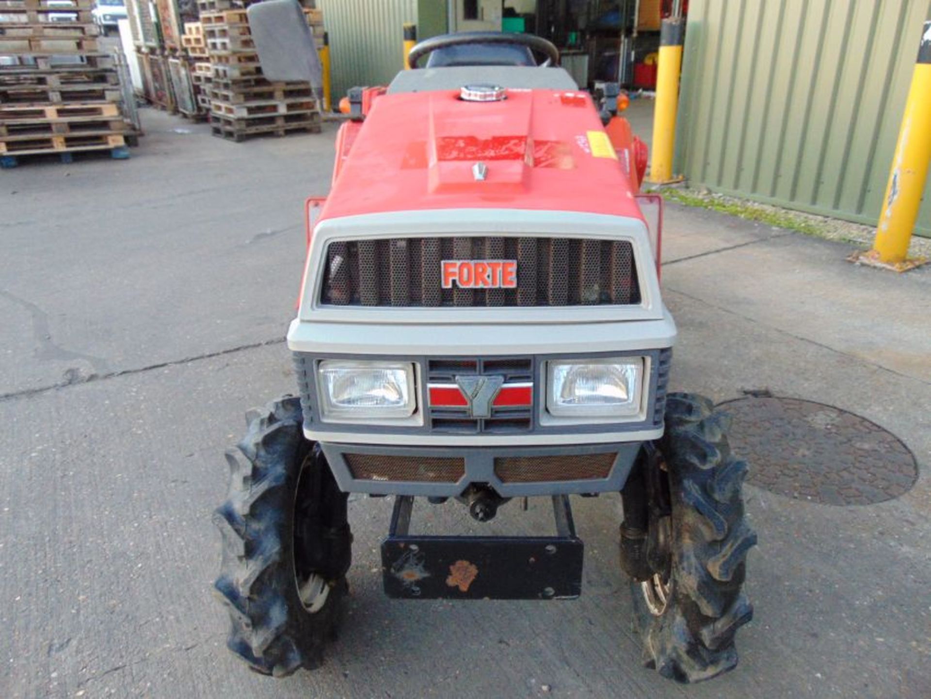 Yanmar F155 4WD Compact Tractor c/w Rotovator ONLY 601 HOURS! - Image 2 of 24