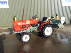 Yanmar YM1510D 4WD Compact Tractor c/w Rotovator ONLY 353 HOURS!
