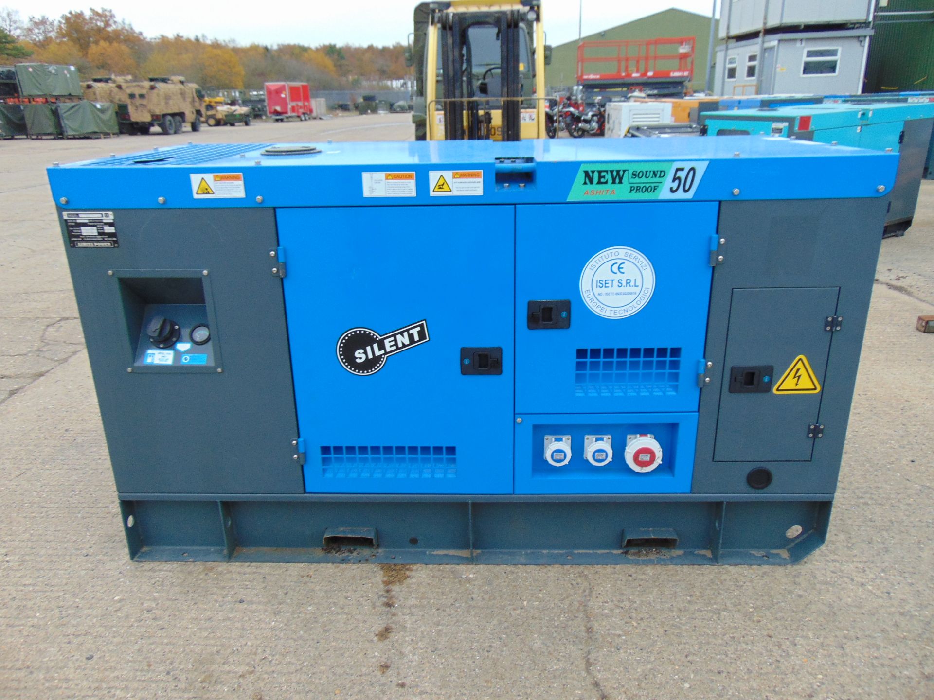 2021 UNISSUED 50 KVA 3 Phase Silent Diesel Generator Set