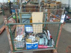 1 x Stillage of Vehicle Spare inc Alternators, Battery, cable, Lens etc Leyland Daf.