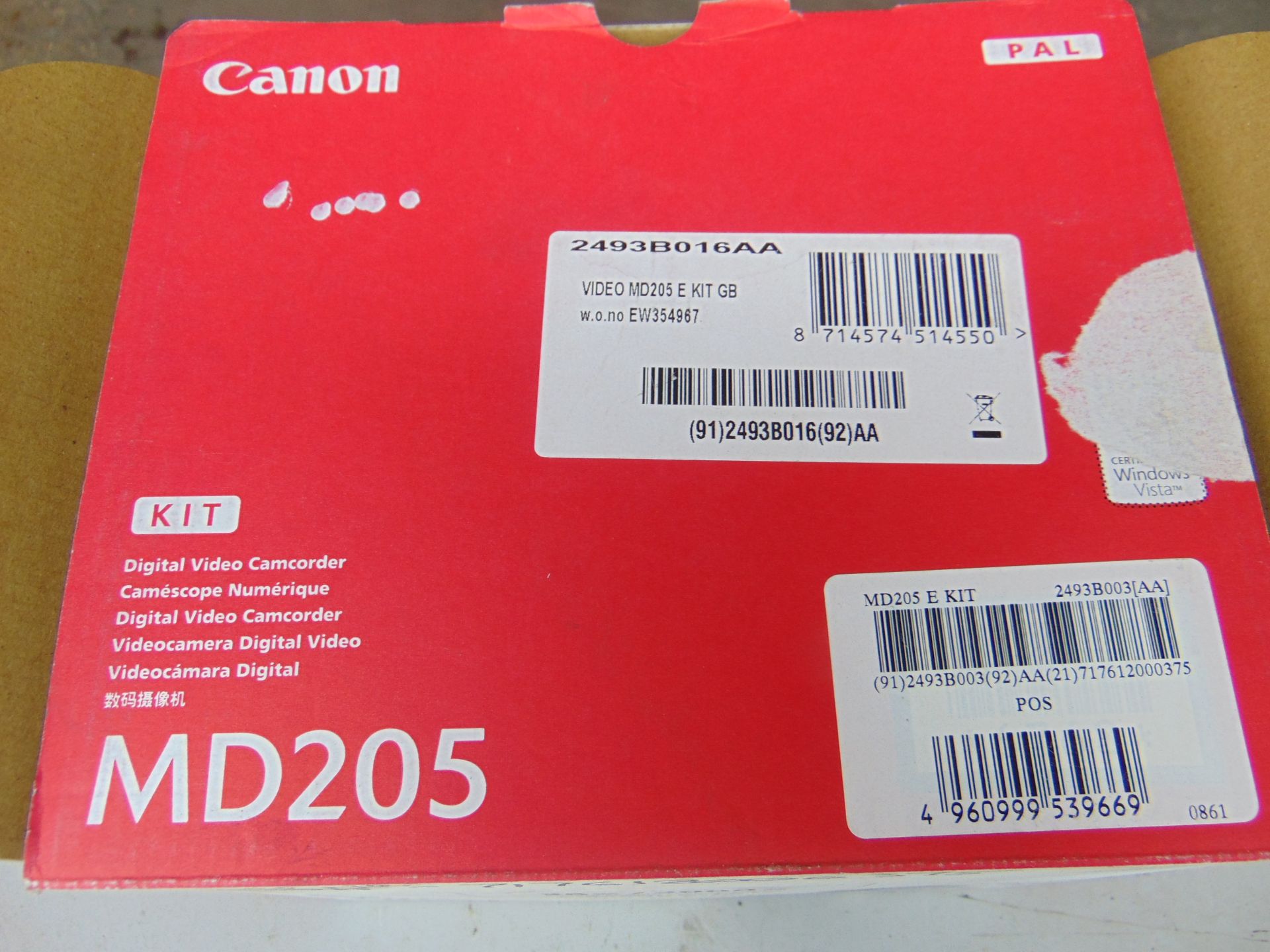 Canon MD 205 Camera Unissued from MoD as show with Kit - Image 3 of 3