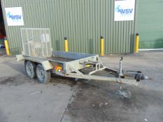 Indespension 2.7 Tonne Twin Axle Plant Trailer C/W Ramps