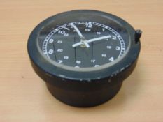 24 HOUR CLOCK ELECTRONIC PANEL FITTING 0555 ROYAL NAVY NATO MARKED