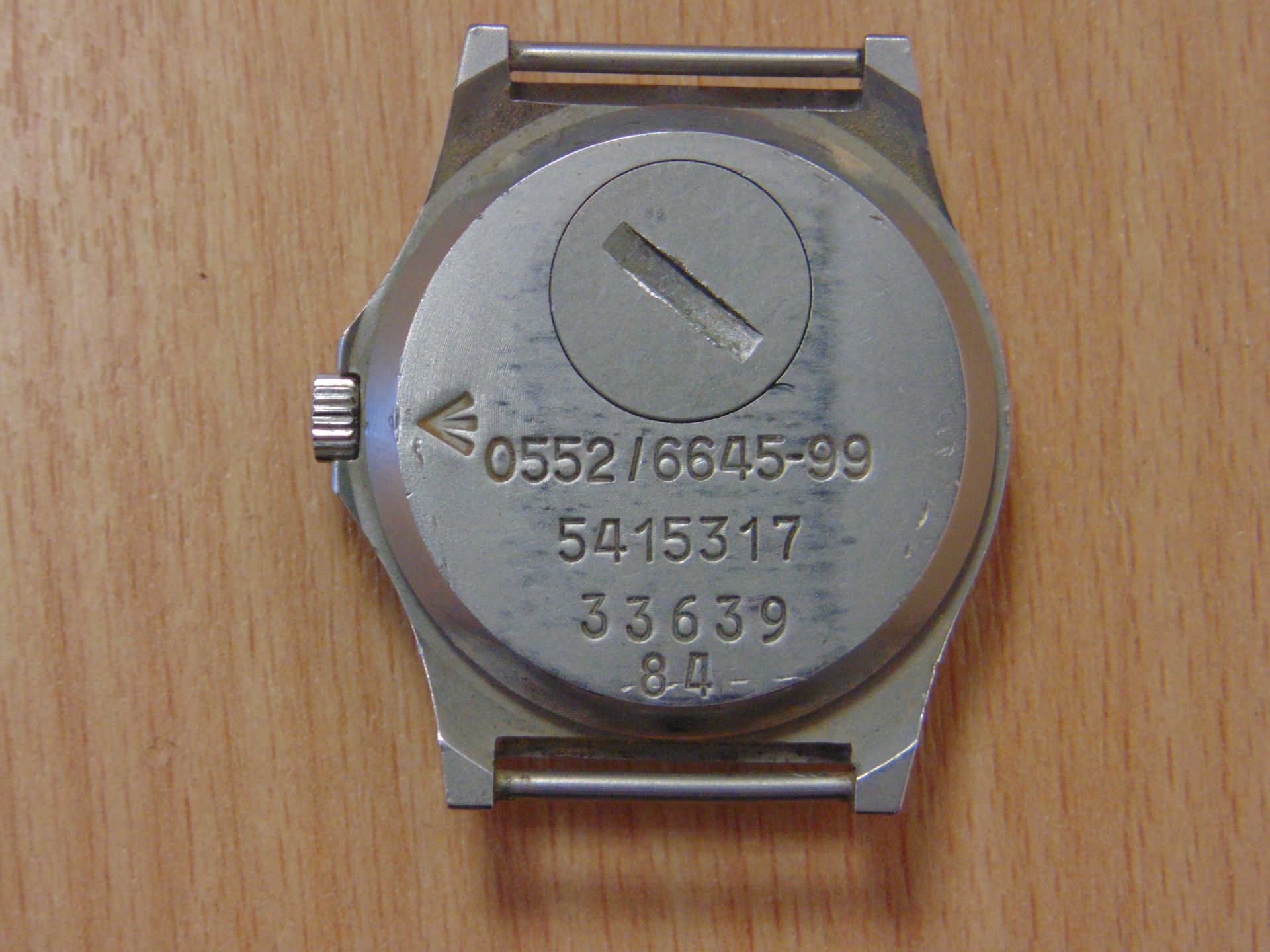 V. RARE FAT BOY CWC 0552 R. NAVY ISSUE SERVICE WATCH NATO MARKS DATED 1984 - Image 6 of 7