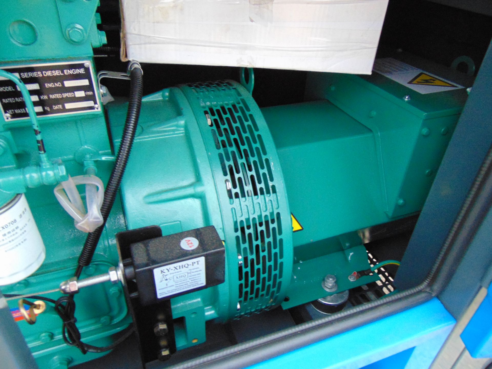 2021 UNISSUED 50 KVA 3 Phase Silent Diesel Generator Set - Image 14 of 19