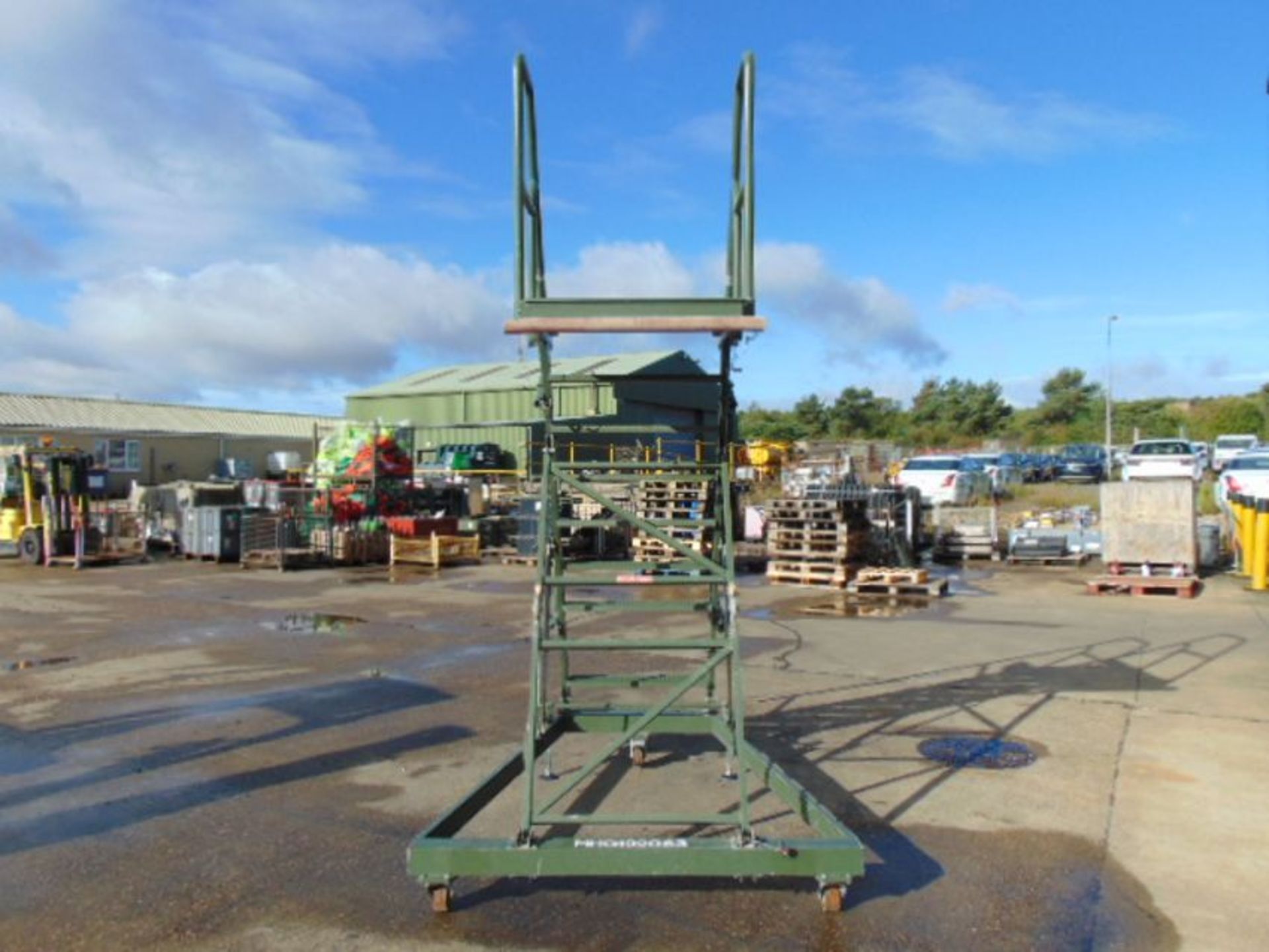 Test-Fuchs Aluminium Collapsible Warehouse Access Steps - Image 3 of 9