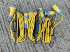 3 x 110V Extension Cable Assys