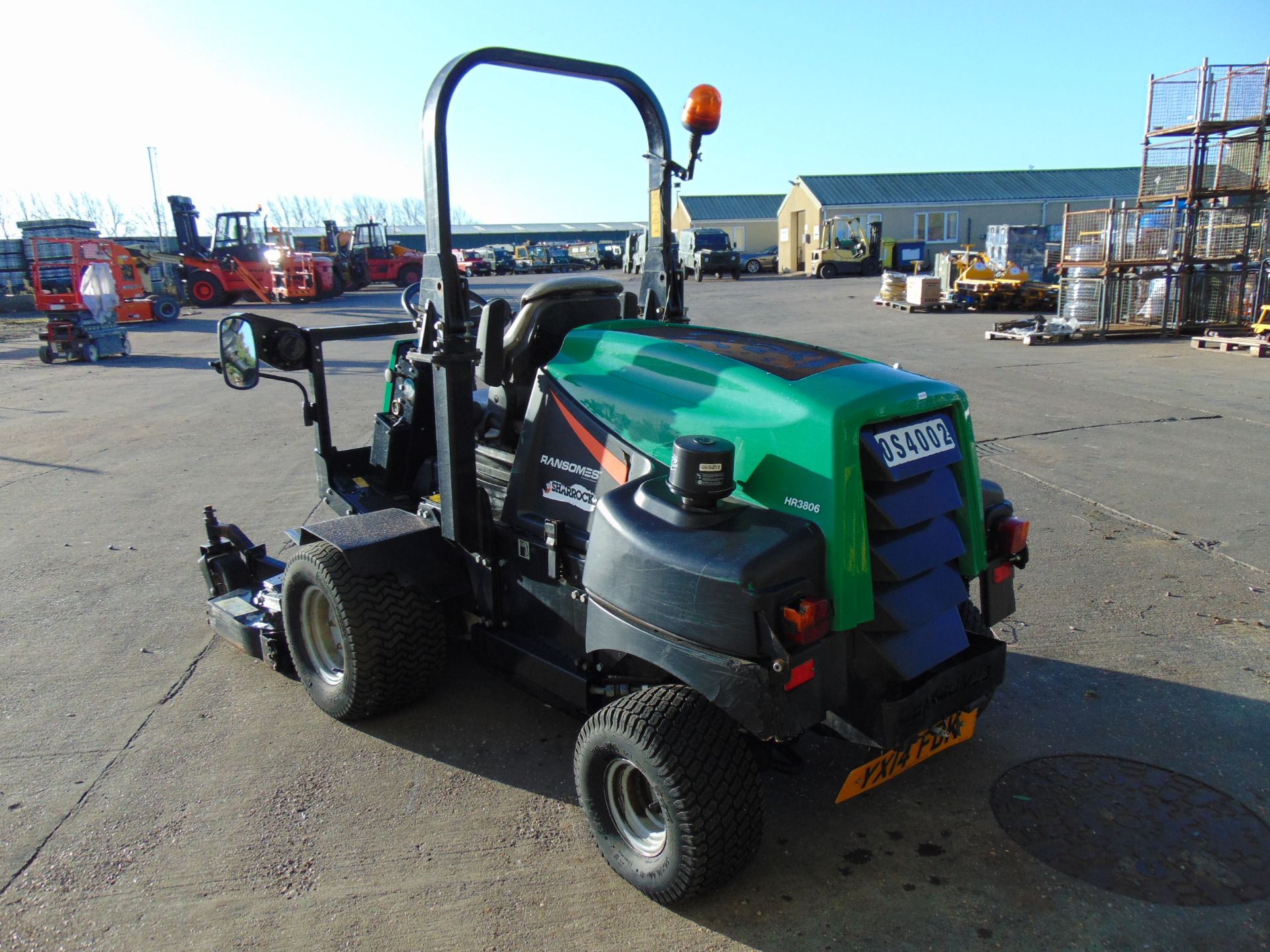 2014 Ransomes 4 x 4 HR3806 Kubota Diesel Upfront Rotary Mower ONLY 3,238 HOURS! - Image 6 of 20