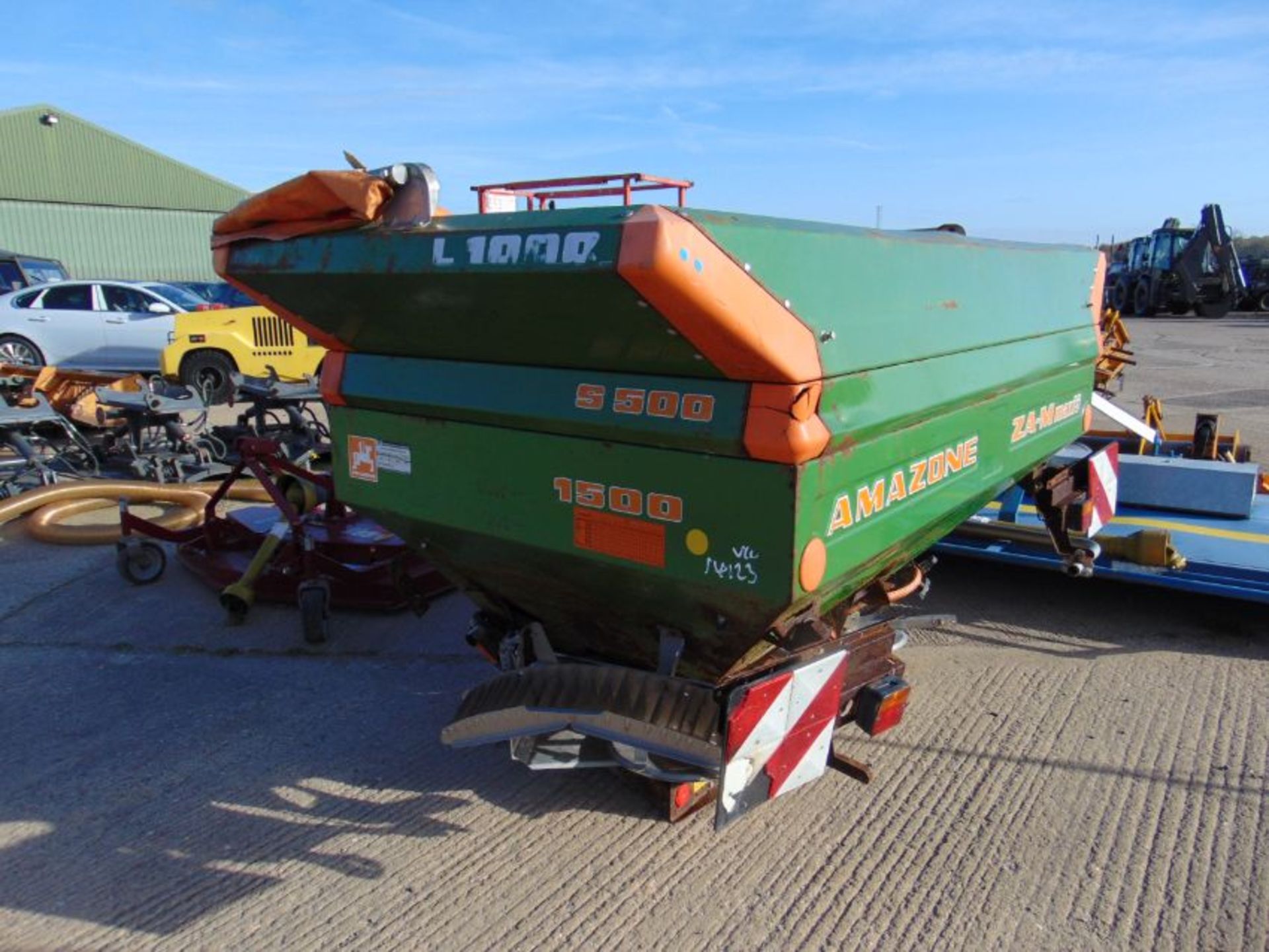 Amazone ZAM 1500 S500 Fertiliser Spreader - Image 2 of 8