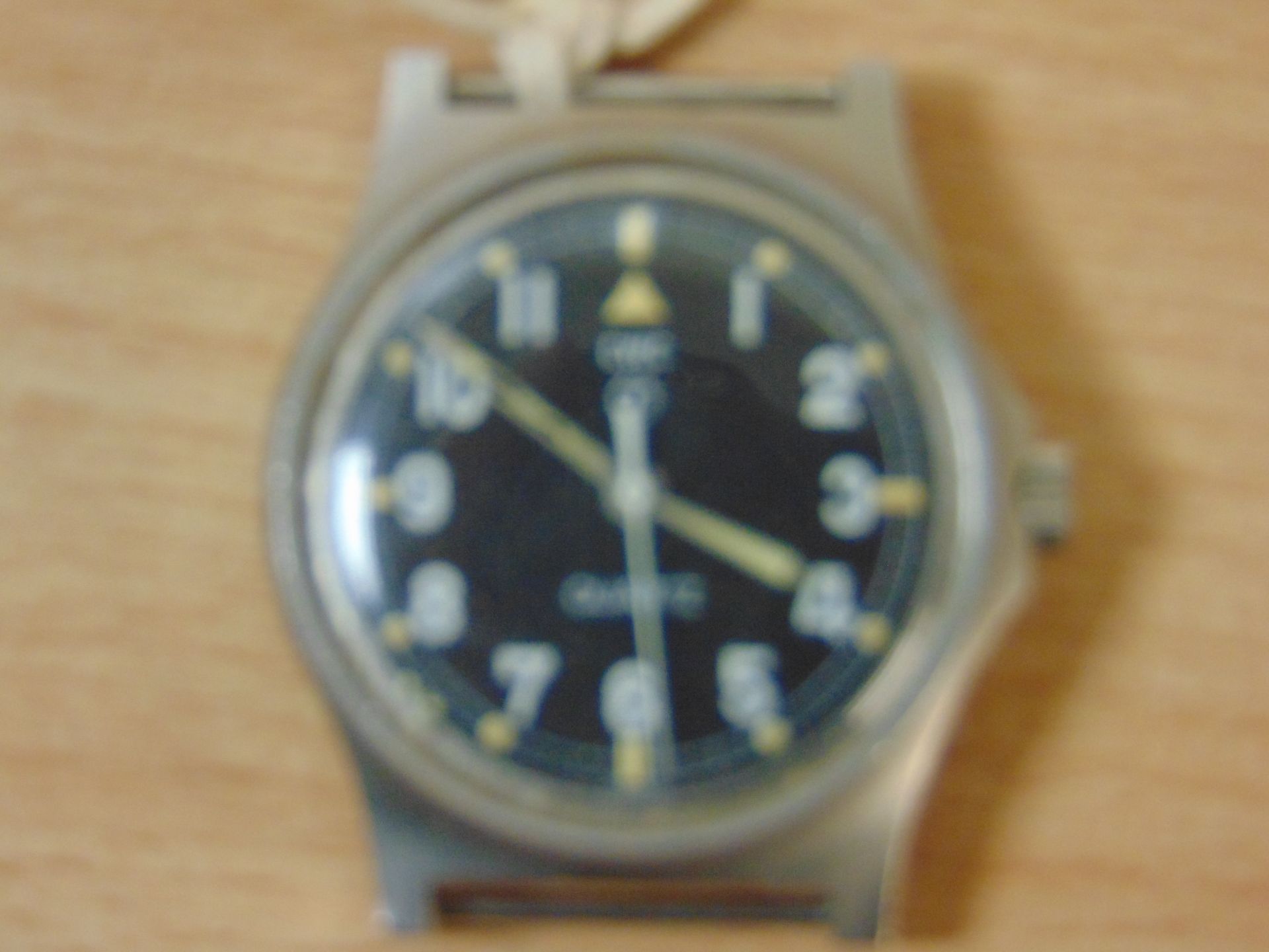 VERY RARE CWC FAT BOY SERVICE WATCH NATO NUMBERS BROAD ARROW DATED 1980. - Image 6 of 6