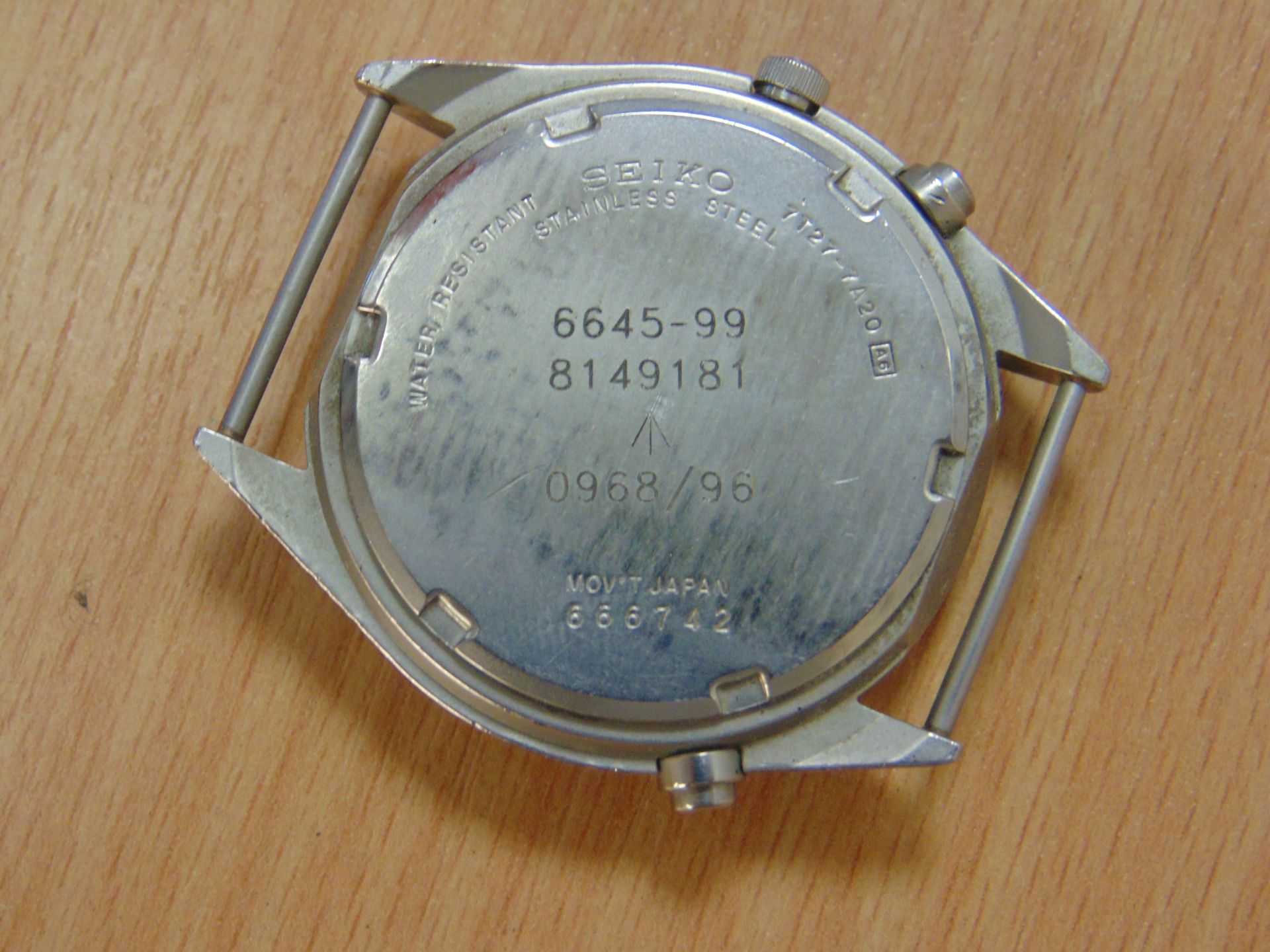 SEIKO GEN 2 PILOTS CHRONO NATO MARKS RAF ISSUE DATE 1996 - Image 6 of 9