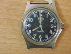 RARE CWC 0552 RN/ MARINES ISSUE SERVICE WATCH NATO MUMBERS DATE 1987