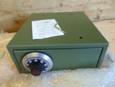 UNISSUED Chubb Manifoil Combination Lock Safe Box