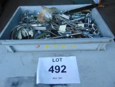 1 x Box Assorted Nuts, Bolts, Battery Clamps, Hose clips etc