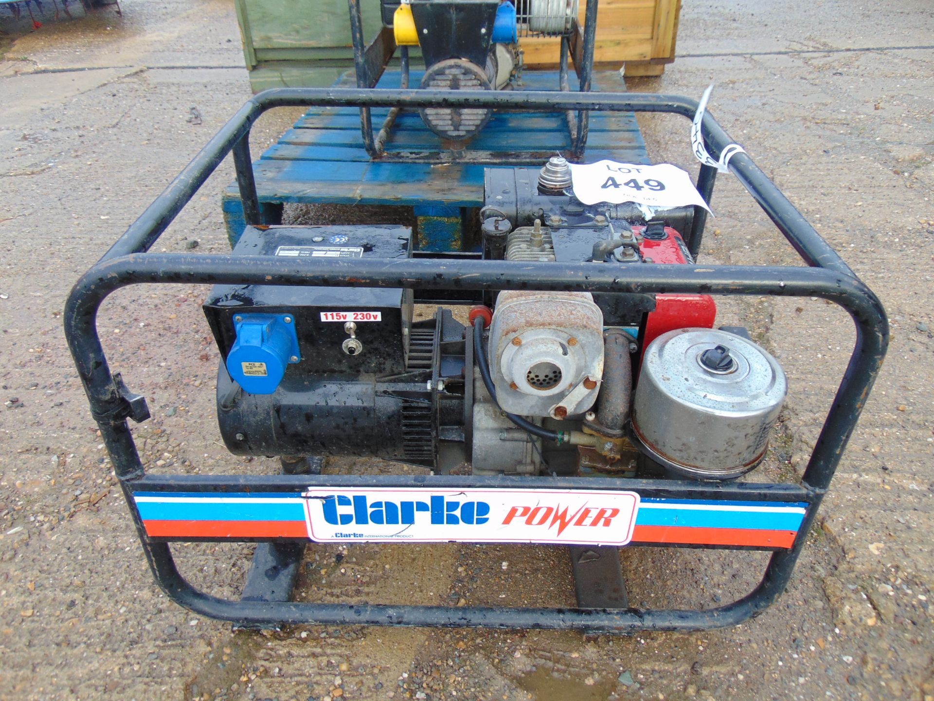 Clarke Power 5 KVA Petrol Generator