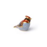 Royal Crown Derby - 'waxwing' paperweight H8.5cm, (unboxed)