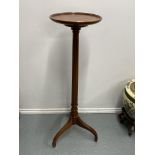 pedestal/torchiere plant/display stand, approx. H107cm