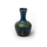 Moorcroft Pottery Moonlit blue vase c.1922, impressed Cobridge factory mark Moorcroft Made in