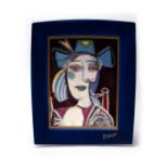 Goebel's Artis Orvis Collection - Picasso limited edition rectangular platter, c.1996