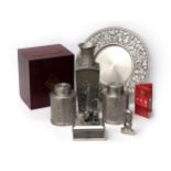 Royal Selangor pewter items from The Four Seasons and other collections consisting of circular