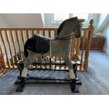 Large rocking horse on cantilever stand by Thoroughbred Horses