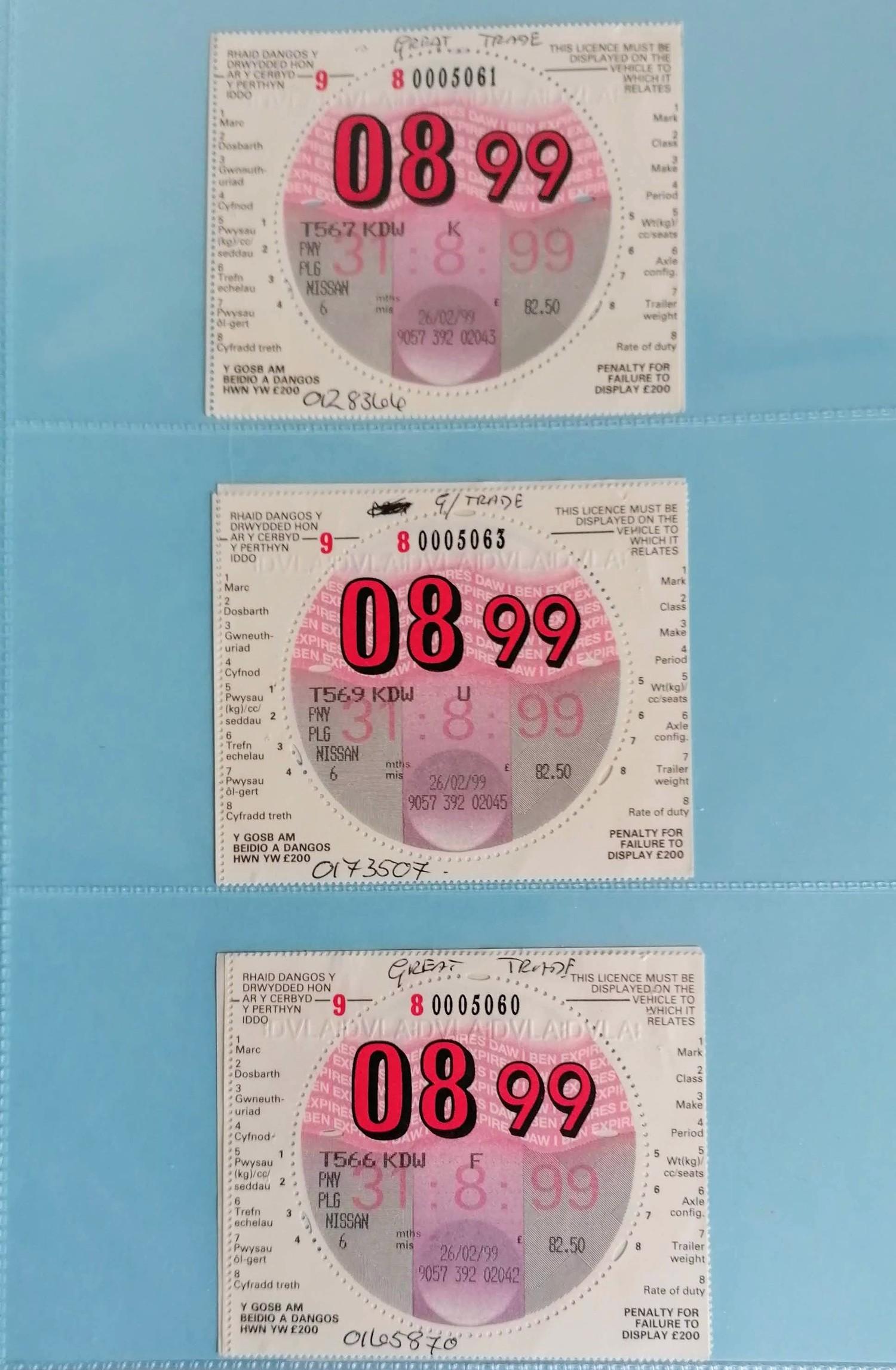 A unique and complete collection of over 5,023 original British vehicle Tax Discs from 1921 to 2015 - Image 31 of 33