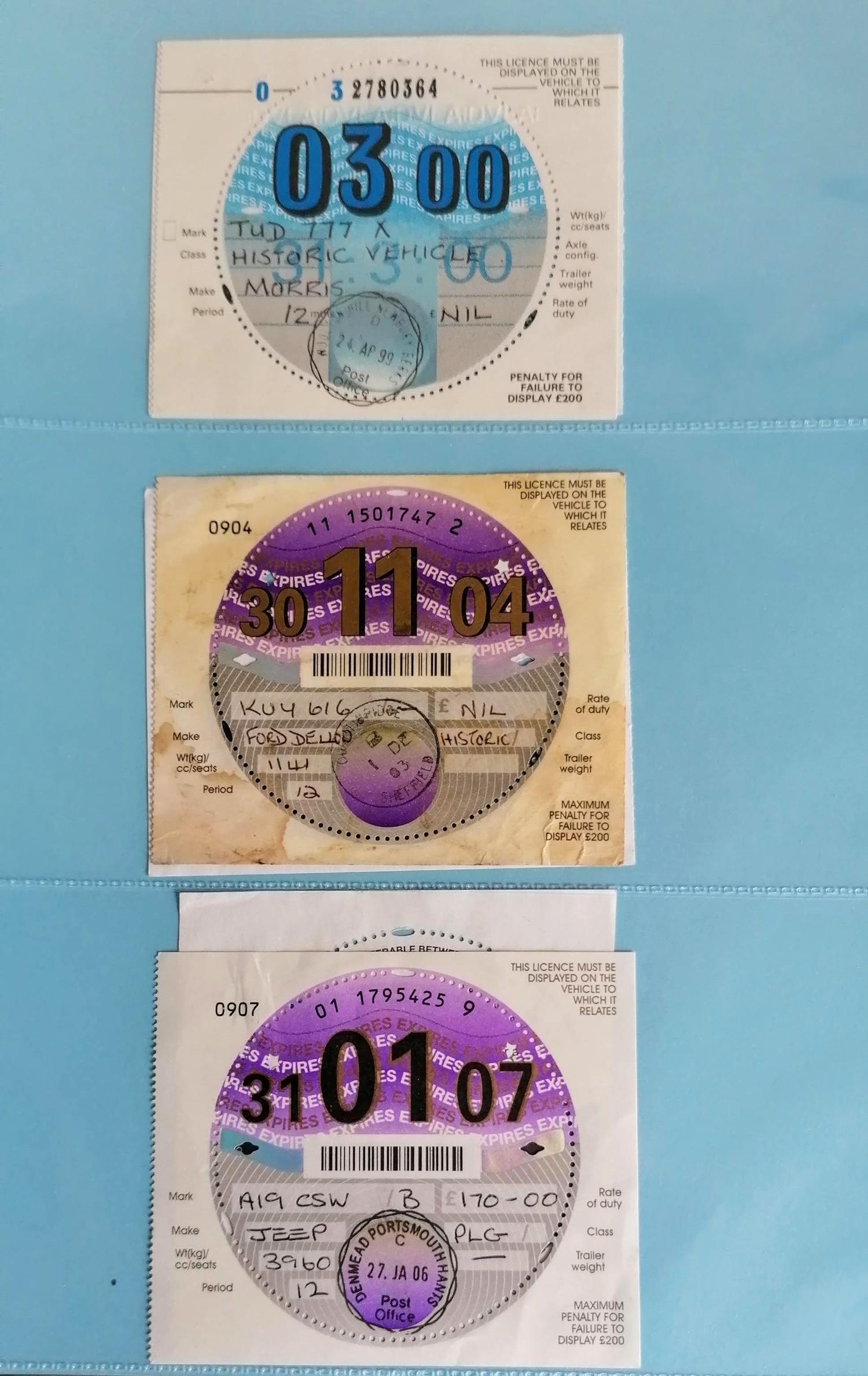 A unique and complete collection of over 5,023 original British vehicle Tax Discs from 1921 to 2015 - Image 32 of 33