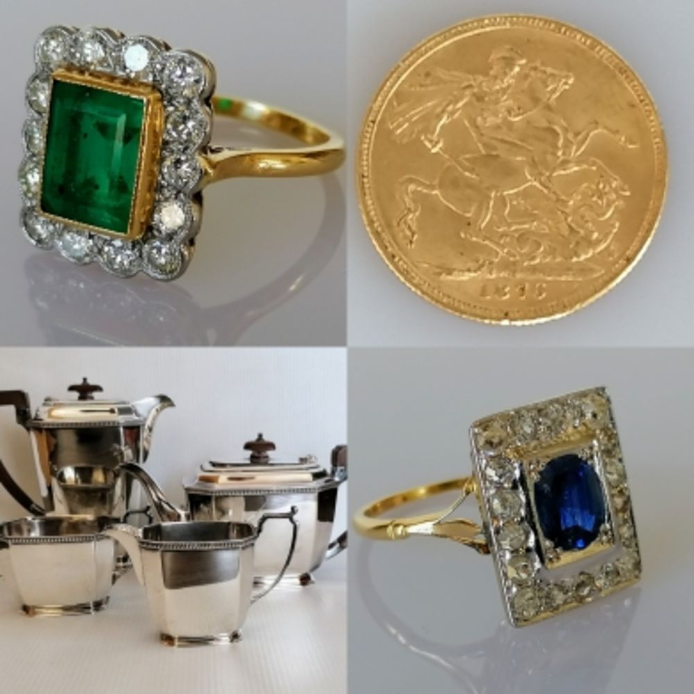 Silver, Jewellery & Collectibles