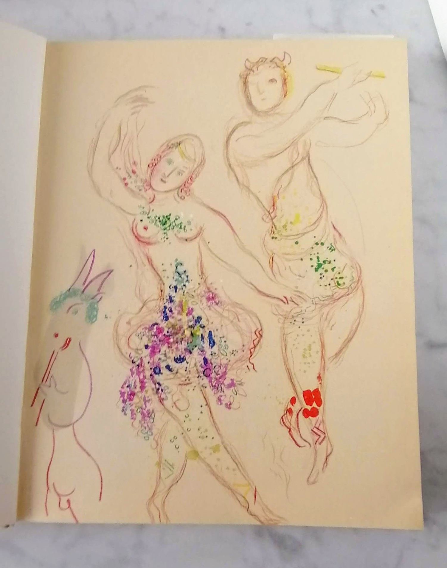 Marc Chagall, Lassaigne, Jacques; Drawings and watercolours for The Ballet, 68 reproductions in full - Image 3 of 6