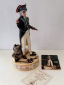 A Royal Doulton figure depicting Vice Admiral Lord Nelson, HN 3489, 293/950, in original